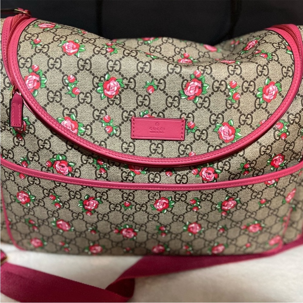 Gucci Pink Baby Bag with Iconic Design
